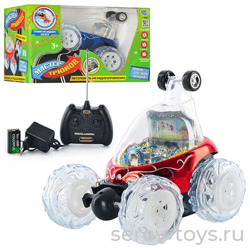 Машина р/у 9295 Танцующий автомобиль-акробат ( перевертыш) в кор.