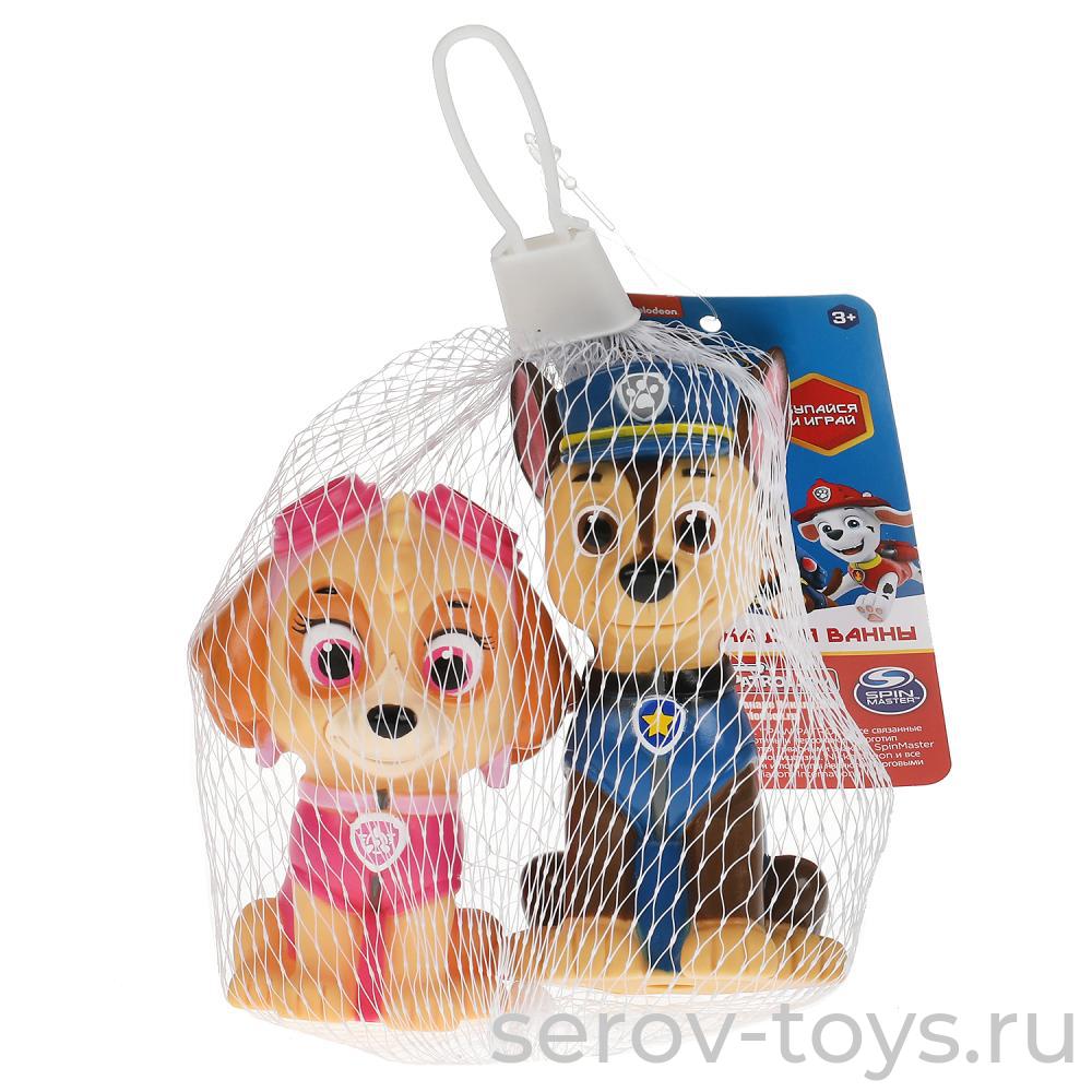 Пластизоль Капитошка LXCHASE-SKY-DOGP-NW Щенячий патруль Чейз и Скай в сетке Играем вместе