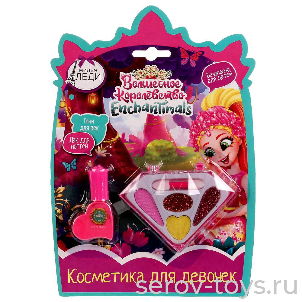 Набор косметики Enchantimals 70522J2-N-ENS Тени и лак на листе Милая леди