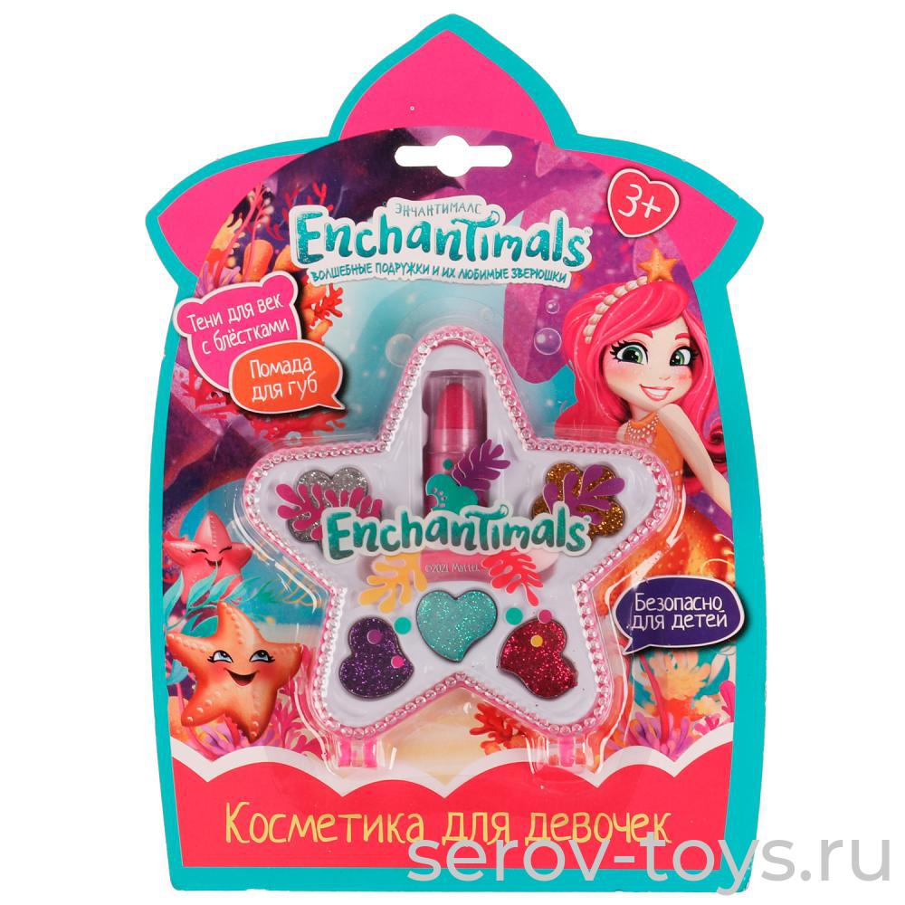 Набор косметики Enchantimals 70577G4-G-ENS Тени и помада на листе Милая леди