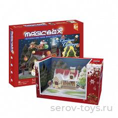 Пазлы 3D Рождественский коттедж 3605 Магический ящик Cubic Fun