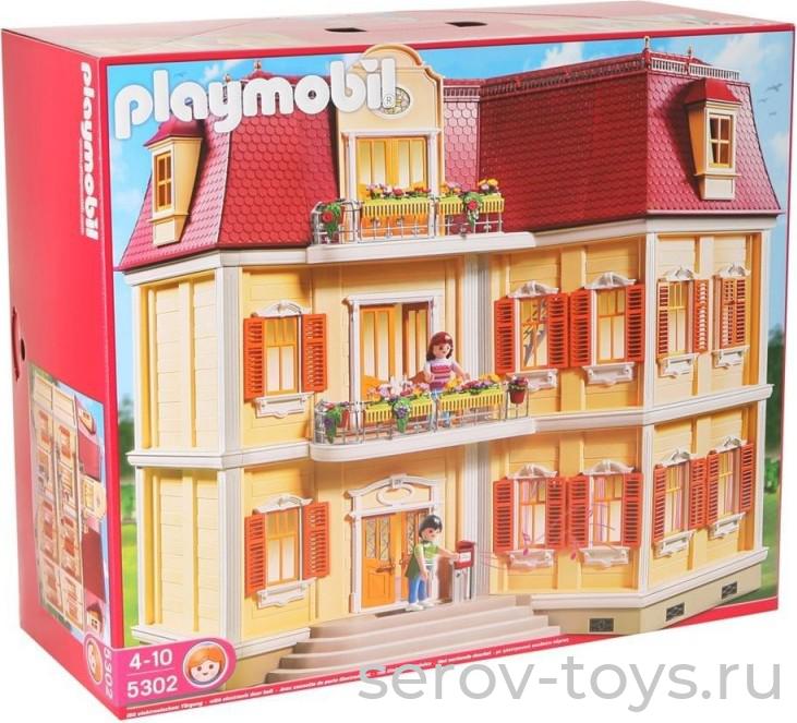 Кукольный дом 5302pm Особняк с двумя лестницами БЕЗ СКИДОК (дефект упаковки -20%)