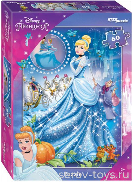 Пазл 60 Золушка - 3 81232 Степ