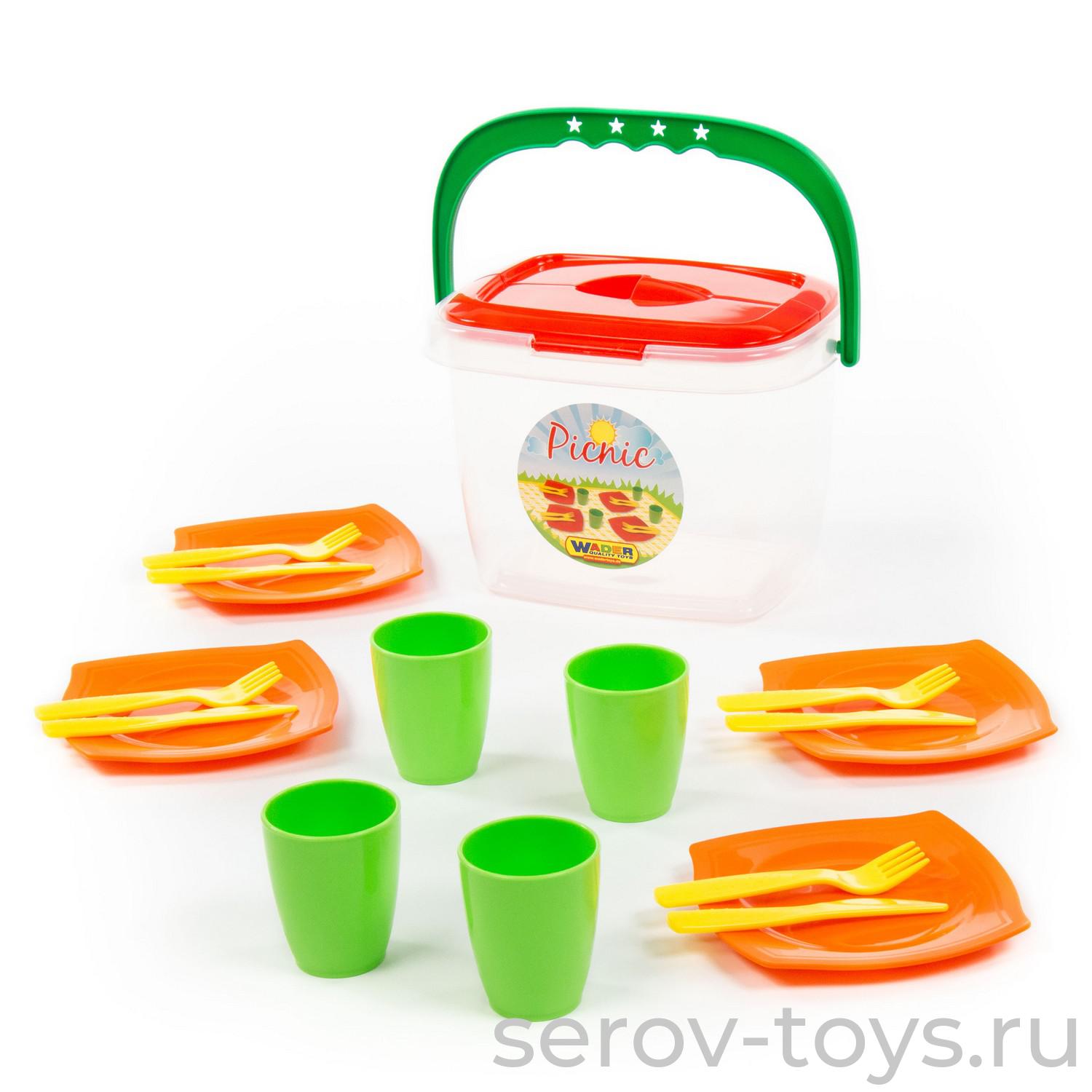 Набор посуды Алиса 40756 для пикника