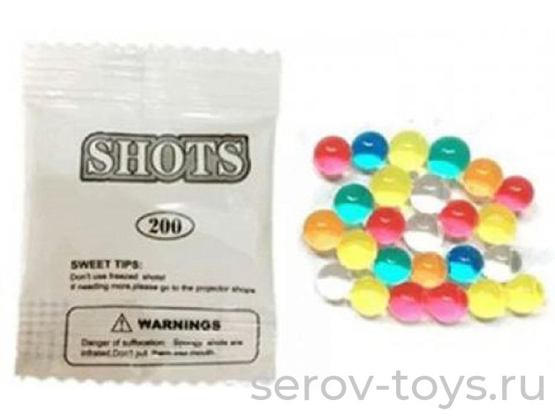 Пульки гелевые орбизы  200 шт. 3719