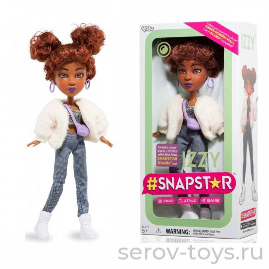 Кукла SnapStar T16244 Izzy с акс.и подставкой 23см в кор+ПОДАРОК Парик для куклы LIV24995-20 Делюкс