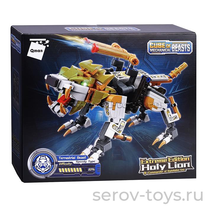 Конструктор Qman 41224 Святой лев 278дет Cube of mechanical beasts