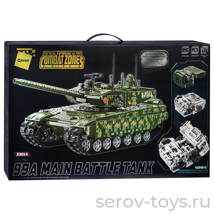 Конструктор Qman 23014 Танк 99A  2743дет