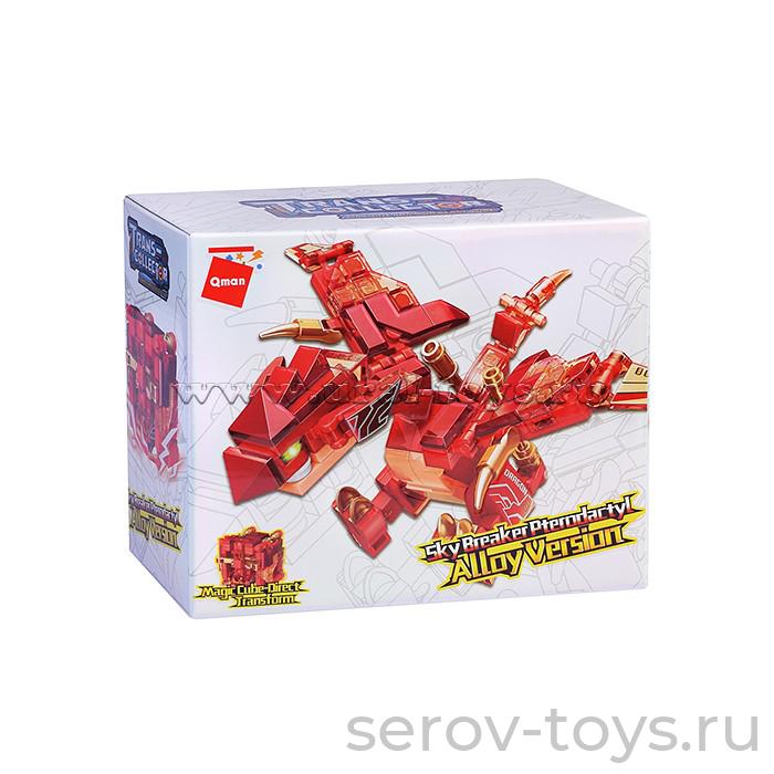 Конструктор Qman 41211 Magic Cube 126дет Небесный разрушитель птеродактиль