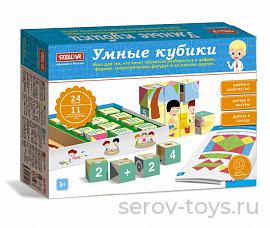 Умные кубики 01154 Игра 8 в 1  Стеллар