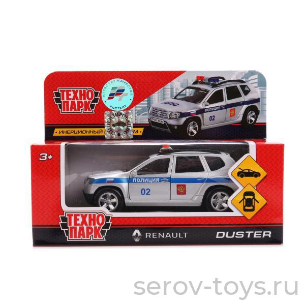 Модель Технопарк Renault Duster полиция 107447 в кор