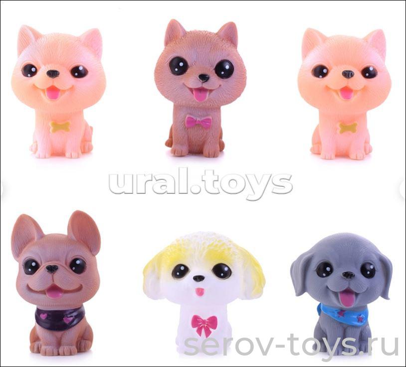 Набор для купания Собачки SCA99-3A 6шт в пак