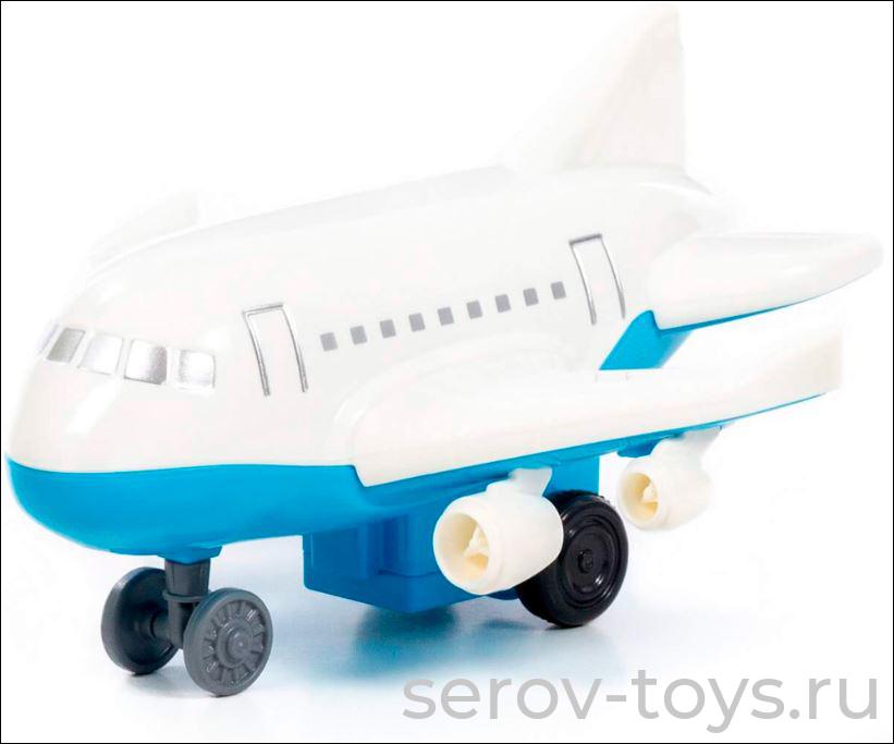 Самолет Илья инерционный 98488 в пак ПОЛЕСЬЕ