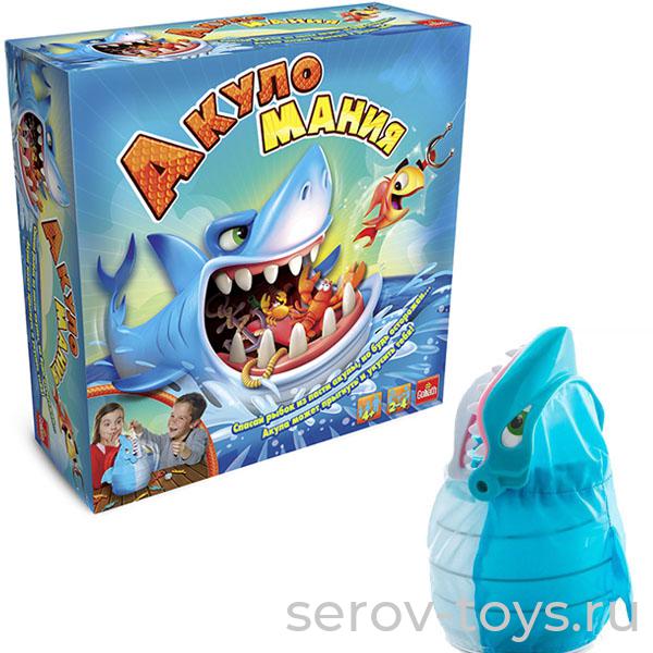 Goliath Игра интерактивная "Акуломания", в коробке 30734.006
