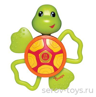 Игрушка прорезыватель Черепашка муз. 61153 (СПЕЦПРЕДЛОЖЕНИЕ)