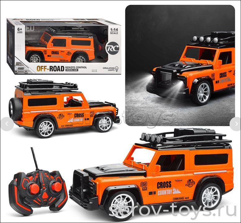 Машина р/у LM258-15 Внедорожник на аккум с заряд устр USB в кор
