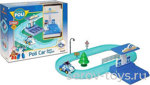 POLI 83270 Маленький трек с Умной машинкой Поли