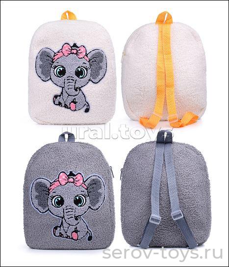 Рюкзак Слоненок М1051 в ассорт 29*24см Мишуткин