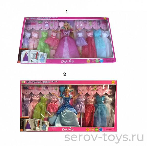 Кукла Люси 8266  +8 платьев Лия в кор