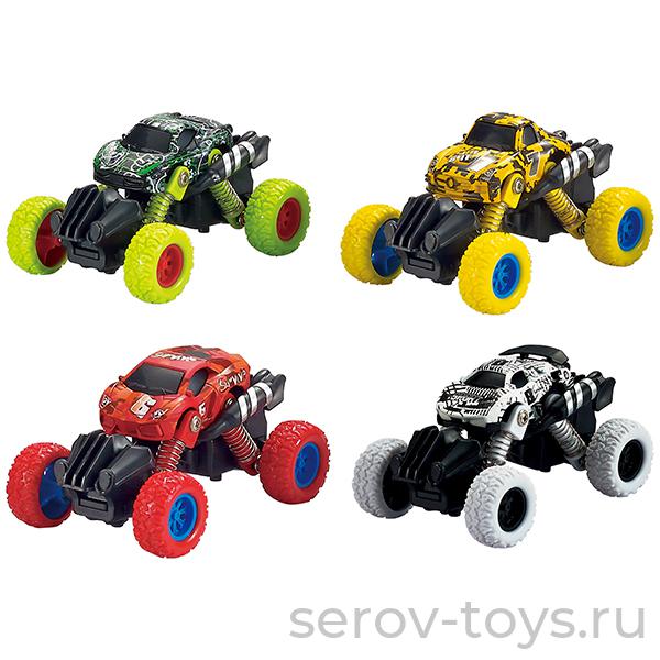 Wincars YK-2208 Машина Монстр Бум с большими колесами инерц металл в кор