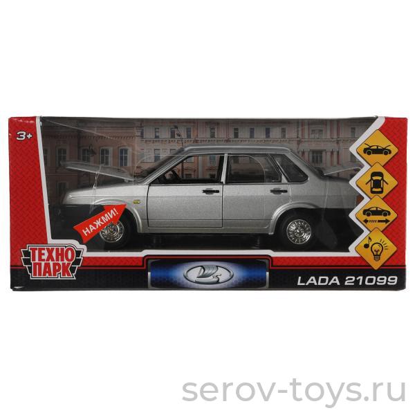Модель Технопарк LADA 21099  VAZ-21099-S 18,5см, свет звук в кор