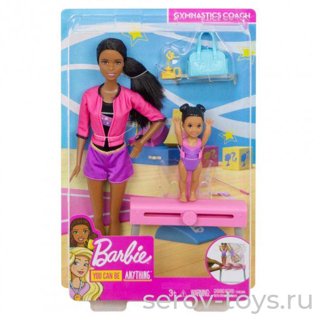 Barbie Кукла FXP40 Тренер по спортивной гимнастике