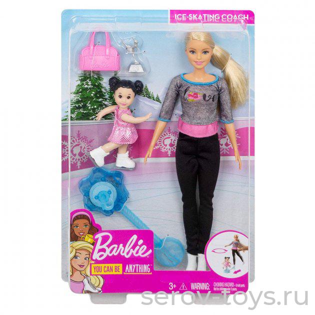 Barbie Кукла FXP38 Тренер по фигурному катанию