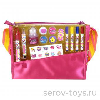 ПРОСРОЧЕНО БЕСПЛАТНО от 6000/2090 POP 3704651 Набор детской декоративной косметики в сумке (УЦЕНКА 50% Срок истек)