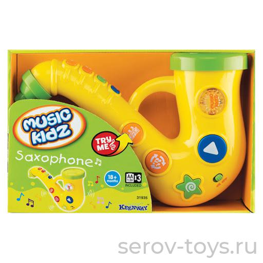 Саксофон 31935 свет, звук Серия Music Kidz