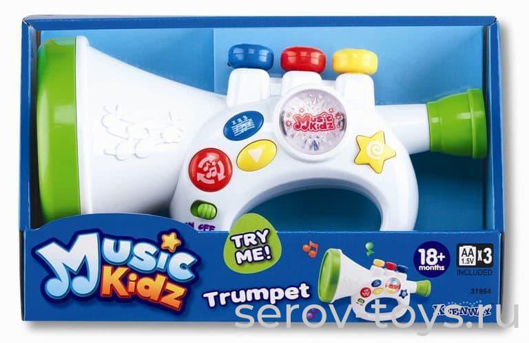 Труба 31954 свет, звук Серия Music Kidz