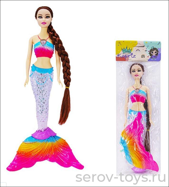 Кукла Русалка MKA515-R6 озвуч в пак Miss Kapriz***