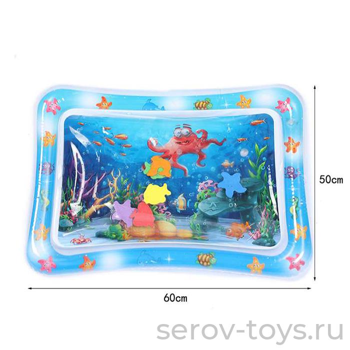 Коврик водный для малышей 20200185SZ 50*60см в пак