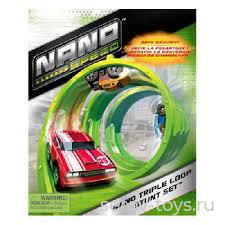 Nano speed 90104 Машинка + трек в форме спирали