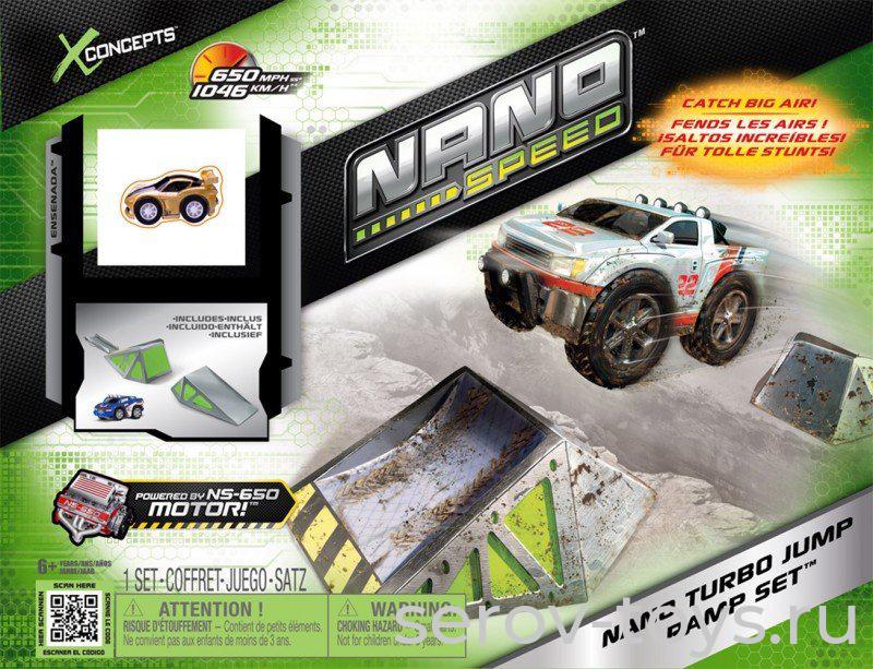 Nano speed 90104-2 Машинка + трамплин-рампа