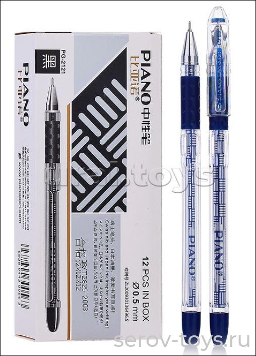 Гелевая ручка Bi05-004 синяя 0,5 mm Piano Gel