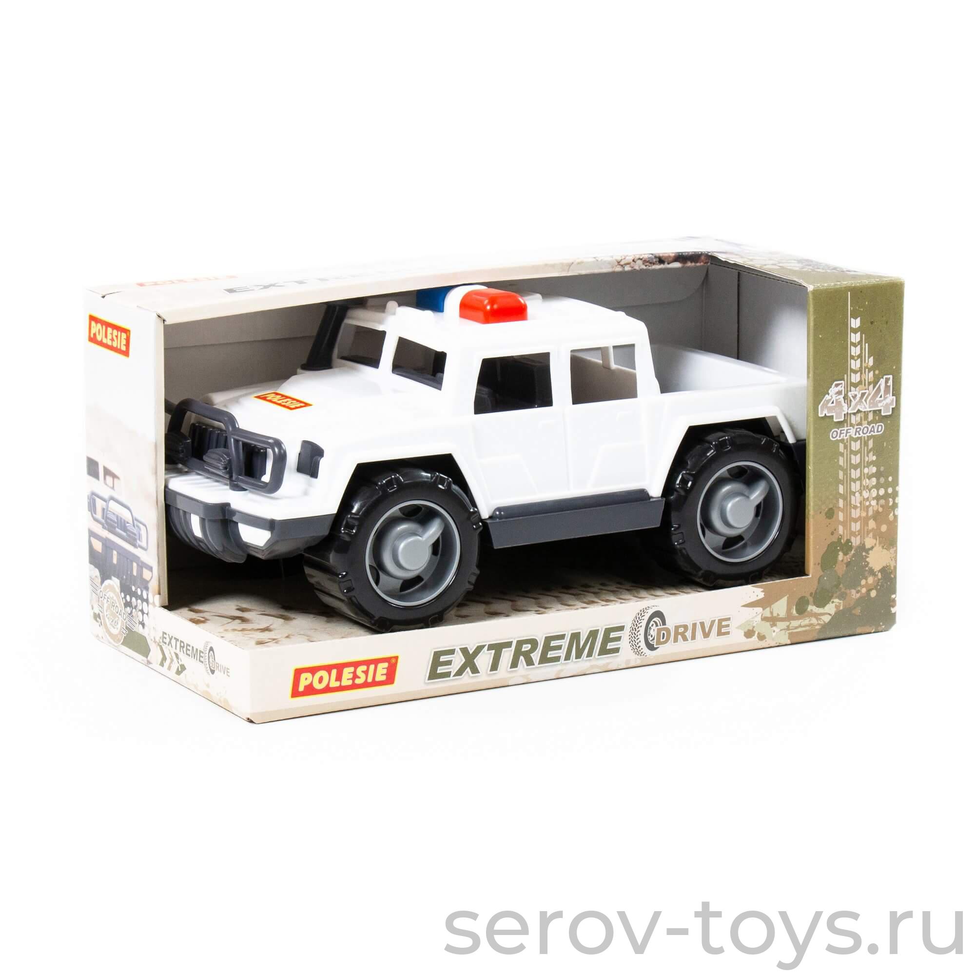 Автомобиль Пикап патрульный Защитник 69191 в кор ПОЛЕСЬЕ