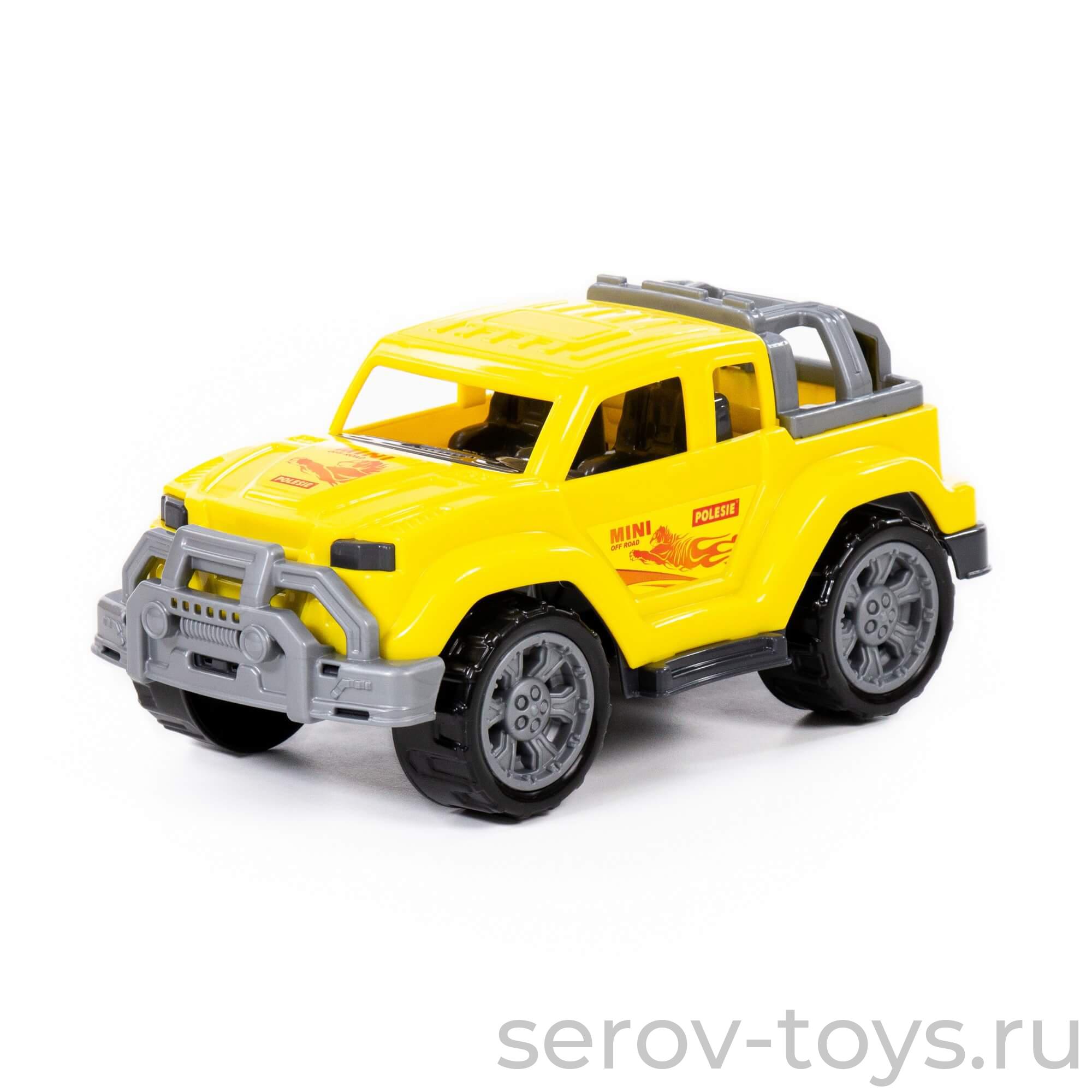 Автомобиль Легионер мини 84668 Желтый в сетке