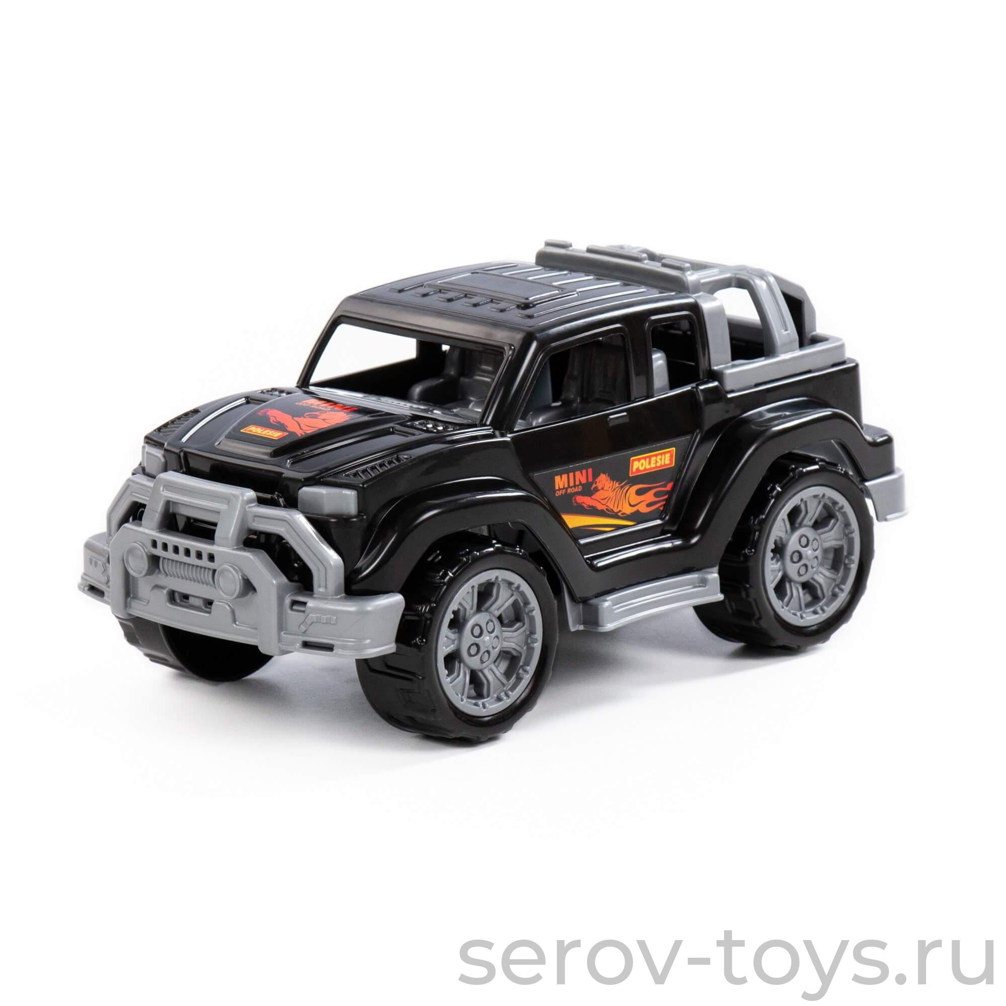 Автомобиль Легионер мини 84682 Черный в сетке ПОЛЕСЬЕ