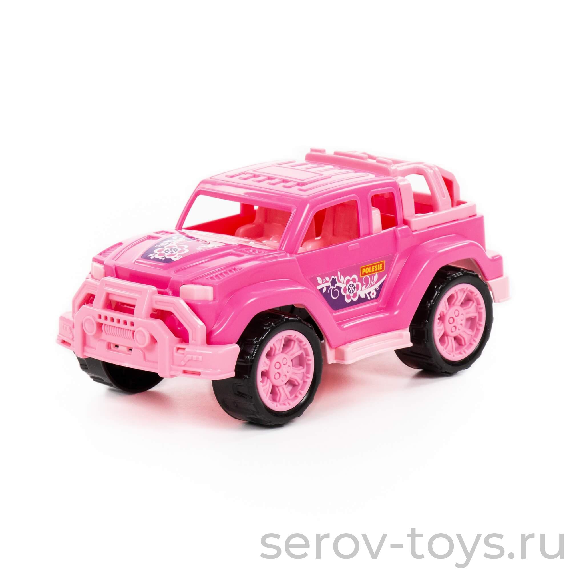 Автомобиль Легионер мини 84699 Розовый в сетке