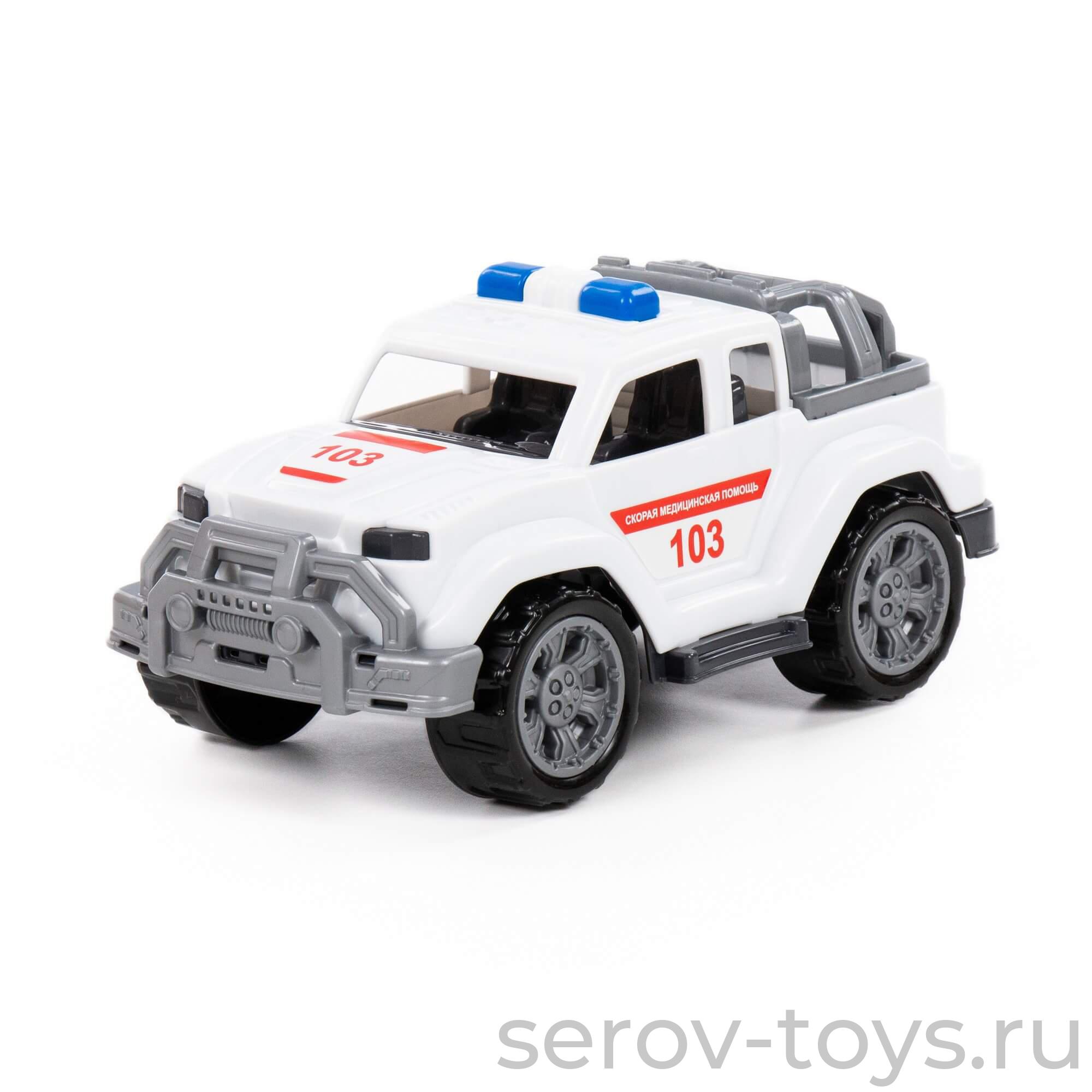 Автомобиль Легионер мини 84705 Скорая помощь в сетке ПОЛЕСЬЕ