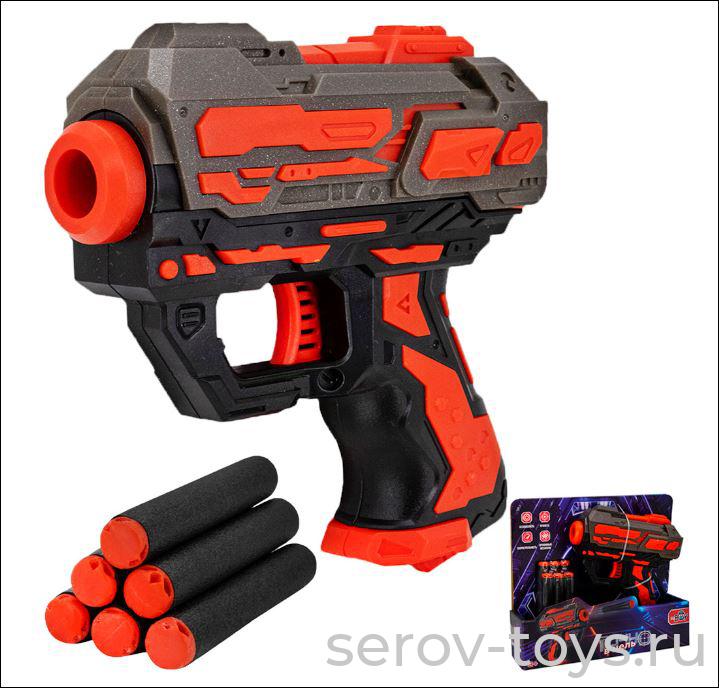 Бластер 897YSFJ  с мягкими пулями FCJ0707987 в кор Mr Boy