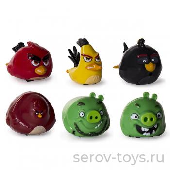 Игрушка Angry Birds 9050 птичка на колесиках на карт.