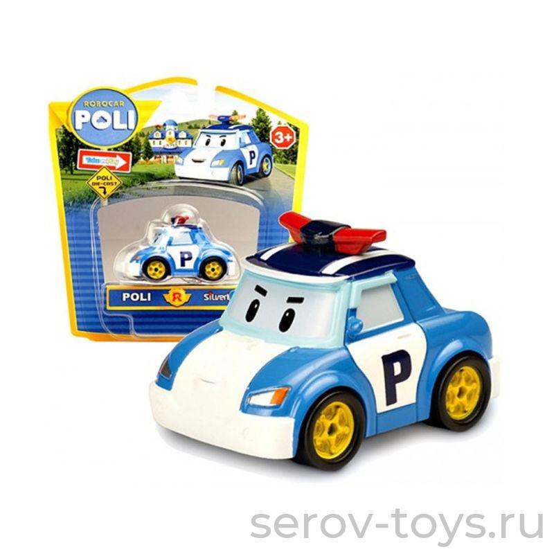 POLI 83162 Поли металлич машинка 6см