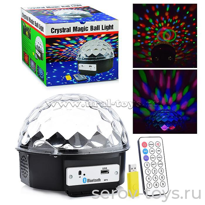 Проектор Новогодний vepsrfkmysq U060739Y с флешкой от сети с пультом USB Bluetooth в кор