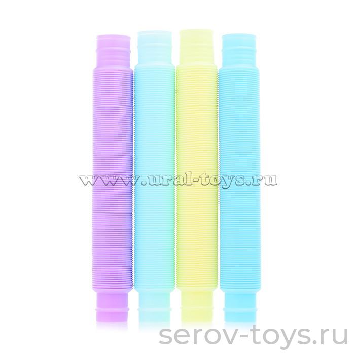 Антистресс-Трубочки 00-0200 Пастель 4шт в пак поштучно