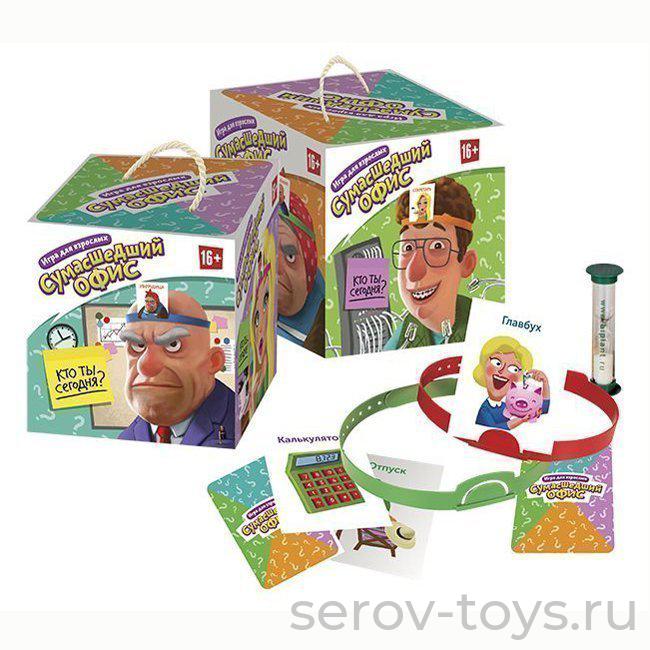 Игра настольная Сумасшедший офис 10043 Биплант