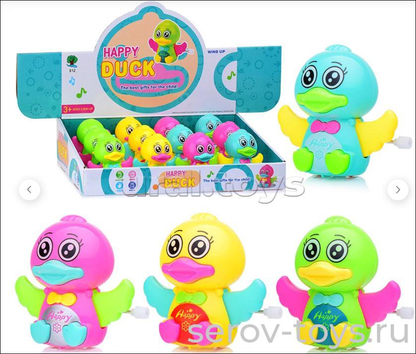 Заводная игрушка 812 Утенок 12шт в кор