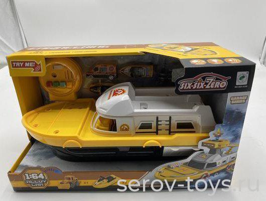 Катер грузовой 660-А248 Инженерный свет звук в кор six-six-Zero