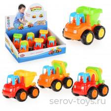 Машина 9165 Спецтехника 6шт в кор Расти малыш