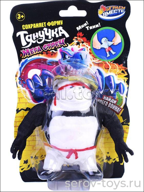 Фигура- тянучка Панда 053-22B-4-R на картоне Играем вместе